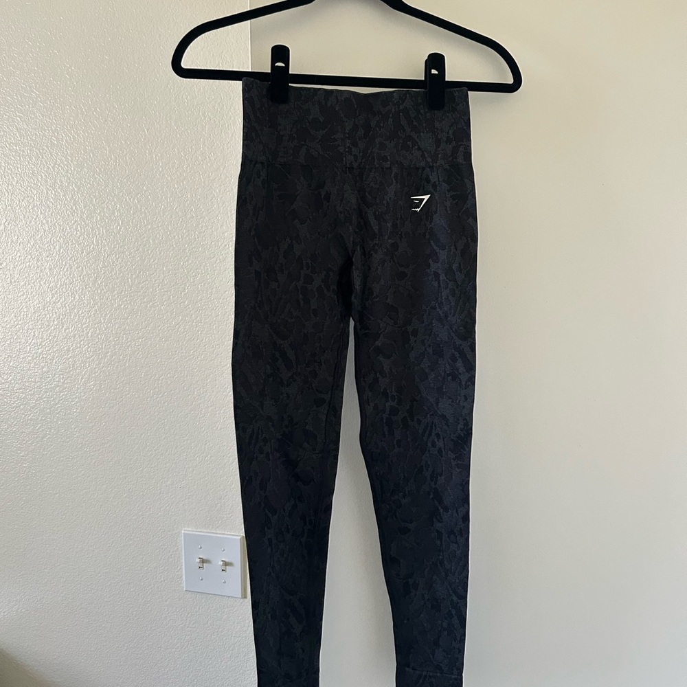 Gymshark Black Leggings High Waist Slim Fit